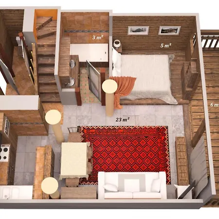 Apartment - Pieces 441 Courchevel